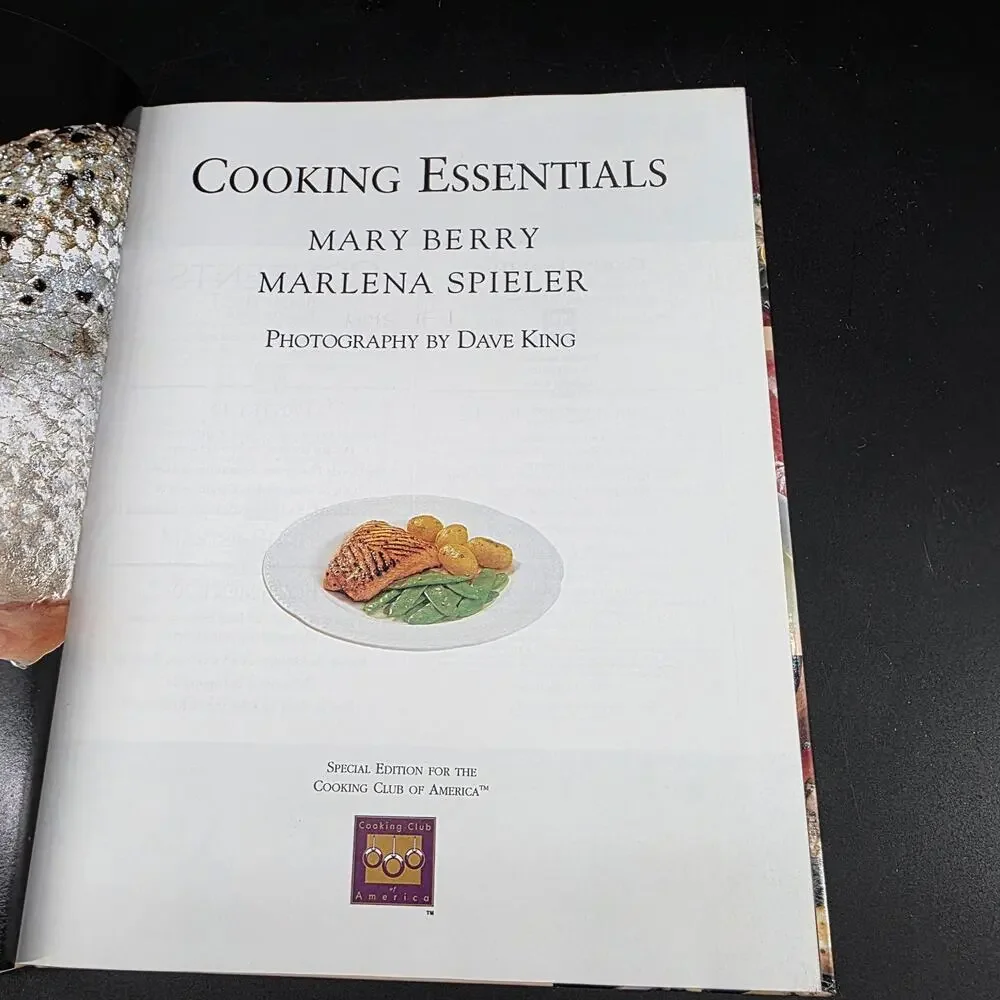 Cooking Essentials Mary Berry Marlena Spieler Cookbook 1999 Illustrated